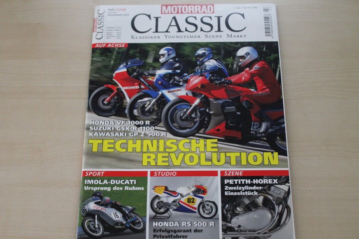 Deckblatt Motorrad Classic (03/2008)